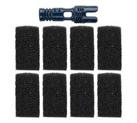 BlesConi: Kit de balayage de queue d'aspirateur de piscine, avec 8 pièces de rechange pour nettoyeur Polaris 3900 Sport 380