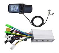 BlesConi Kit de contrôleur de vélo électrique 500 W 28 A avec écran LCD 866 compatible avec systèmes 36 V 48 V 60 V (48 V)