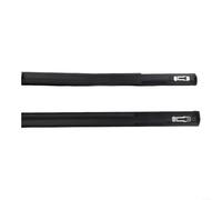 BlesConi Kit de moulage de garniture de toit extérieur pour Honda HR-V 2016-2021, lot de 2 moulures en caoutchouc noir, installation facile, numéro OEM 74316-T7A-003