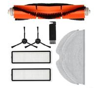 BlesConi Kit de rechange pour aspirateur robot Mova L600 - Brosse latérale, filtre, chiffon serpillère, brosse à rouleau pour une meilleure performance de nettoyage