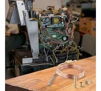 BlesConi Kit de thermocouple en cuivre pour contrôle du brûleur pilote - Longueur 61/91,4 cm, nominale 750 °C, compatible avec les thermostats Robertshaw, Rheem et Universal HVAC