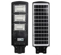 BlesConi Lampe de poche solaire LED à économie d'énergie avec contrôle intelligent de la lumière, étanche et pour le jardin, la cour et le chargement d'urgence