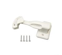 BlesConi Loquet de porte rotatif pour caravane, meubles, bateau, camping-car, 97 x 46 mm (blanc)