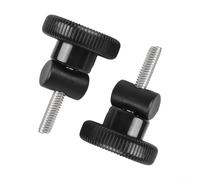 BlesConi: Lot de 2 boutons de couvercle de pompe de piscine, avec écrou de rechange, pour Hayward pour Super Pump SPX1600PN (noir, lot de 2)