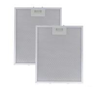 BlesConi Lot de 2 filtres à graisse en maille métallique pour hotte FHEE229SC9S FHEE26A9S OR908CXA - 340 x 280 mm