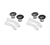 BlesConi Lot de 2 filtres d'aspirateur compatibles avec H.Koenig UP600 UP810 pour aspirateurs sans fil PowerClean Series Lavables - Accessoires de rechange pour aspirateur