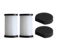 BlesConi Lot de 2 filtres de rechange pour aspirateur à main Cleanmaxx PC-P009E Cyclone, filtre blanc haute densité