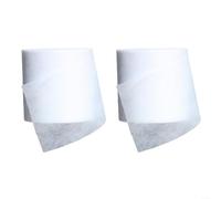 BlesConi Lot de 2 rouleaux de bandage de jardin en tissu respirant pour protection contre le gel, le soleil et les animaux - Blanc et vert - 10 cm x 35 m