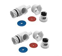 BlesConi Lot de 2 soupapes de décompression pour nettoyeur de piscine Polaris 280 180 - Pièces de rechange à déconnexion rapide - Raccord mural avec disques de contrôle du débit