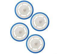 BlesConi Lot de 2 supports de serpillère Ecovacs pour DEEBOT pour mini robots, accessoires faciles à installer pour sols en bois dur et carrelage, kit de remplacement (4 pièces)