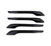 BlesConi Lot de 4 enjoliveurs de poignée de porte extérieure pour Tesla Model 3 et Model Y 2017-2023, en plastique ABS noir brillant