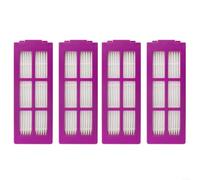 BlesConi Lot de 4 filtres d'aspirateur pour robot Midea v16 Pro/Mini, Eureka J15 Max Ultra, maille PP