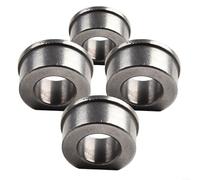 BlesConi Lot de 4 roulements de bague de roue avant pour tondeuse à gazon Craftsman 532009040 583670401 - Bague en métal pour entretien extérieur de cour - 2,5 cm de hauteur