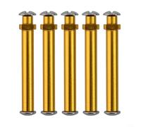 BlesConi Lot de 5 poignées de moulinet de pêche en alliage d'aluminium de 4 mm avec noir/violet/or/argent/rouge pour toupies Daiwa (violet)