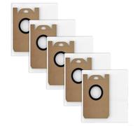 BlesConi Lot de 5 sacs à poussière compatibles avec Tapo RV30 Max Plus RV20 Max Plus RVA202, haute efficacité de filtration, installation facile