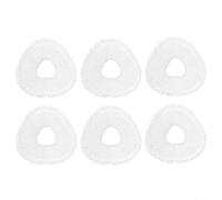 BlesConi Lot de 6 serpillères triangulaires en microfibre pour Narwal pour Freo Z10 pour Ultra/Z/X10 Pro, pour fibre ultra-fine avec structure surélevée pour taches difficiles