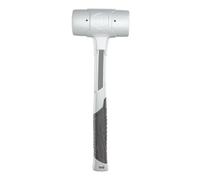 BlesConi Marteau pour décoration de la maison et installation de sol, maillet en caoutchouc forgé, sans rebond (1P)