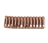 BlesConi MB15 MIG Lot de 38 consommables pour chalumeau de soudage MIG : buses plasma 0,8 mm et 1,0 mm, porte-embouts, enveloppes coniques