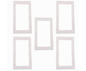 BlesConi MCZ Joint en fibre de céramique pour cuisinière 220 x 120 x 4 mm