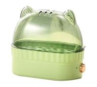 BlesConi Mini cuiseur à œufs durs parfaits avec arrêt automatique, capacité compacte de 2 œufs pour petites cuisines, dortoirs et camping-cars (mains vertes)