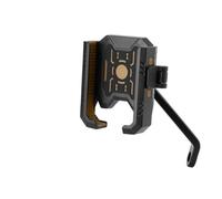 BlesConi Moto Fourche Potence Support Miroir Téléphone Support Double Absorption des Chocs pour Smartphones et GPS 4.7-7.2 Pouces