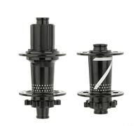 BlesConi Moyeu de vélo en alliage d'aluminium à 4 roulements 32H pour cassette 7-12 vitesses 15 x 100/12 x 142 (noir)