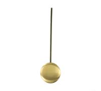 BlesConi Pendule de rechange en laiton doré pour horloges murales traditionnelles à mouvement oscillant dynamique 150 mm 220 mm Longueur 220 mm