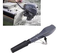 BlesConi Poignée de barre de direction pour hors-bord 2- E40G E40J 40HP, remplacement 6F6-W0084-02-8D, alliage d'aluminium anodisé