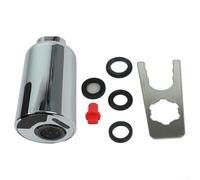 BlesConi Pour robinet intelligent sans contact, capteur infrarouge économiseur d'eau pour salle de bain et cuisine, ABS, chromé, 7,9 x 4,1 cm