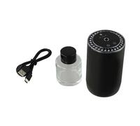 BlesConi Purificateur d'air pour voiture intelligente, humidificateur, diffuseur d'arômes avec 3 modes réglables, batterie 500 mAh, noir