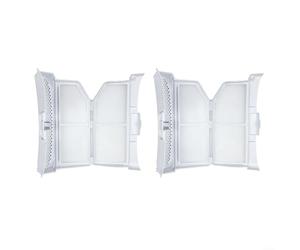 BlesConi Reacement Lot de 2 filtres à peluches pour sèche-linge Bosch Siemens 752387 Compatible avec 700 Isensoric Classe supplémentaire Série 6 800 Blanc glacé