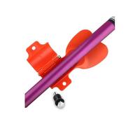 BlesConi Repose-bras antidérapant pour canne à pêche, coude ergonomique, accessoire léger en ABS pour différents diamètres de canne