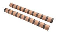 BlesConi Rouleau de sticker mural autocollant 3D imitation bois, bandes décoratives en PVC, pour salon, chambre à coucher, murs d'activité, 0,45 x 5 m (C)