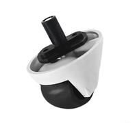 BlesConi Roulette avant robuste pour aspirateur Roborock pour QREVO Curv CurvX Edge pour aspirateur robot SAROS 10 Pièce de rechange à action lisse