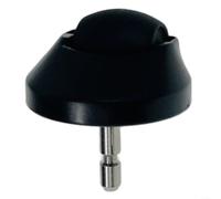 BlesConi Roulette de roue avant de rechange pour Cecotec pour aspirateur Conga 3090 3091 3092, pièce en plastique et métal (1 pièce)