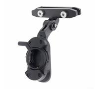 BlesConi Support de feu arrière de vélo pour Garmin Varia RCT715, en alliage d'aluminium de qualité supérieure avec longueur supplémentaire pour une installation soignée du guidon, noir