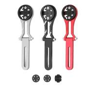 BlesConi Support de vélo GPS réglable en alliage d'aluminium pour guidon, convient pour Garmin Cateye pour ordinateurs Bryton