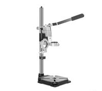 BlesConi Support réglable de précision pour perceuses électriques de 38 mm et 42 mm, support de base en fonte robuste pour travaux manuels en bois et métal (double trou)