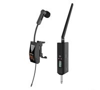 BlesConi Système de microphone sans fil UHF pour violon, microphone d'instrument à clipser avec rapport signal sur bruit élevé, convient pour une utilisation en intérieur et en extérieur