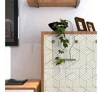 BlesConi Transformez votre maison avec le papier peint imperméable en PVC - Décoration murale élégante pour tous les types de pièces (A)