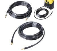 BlesConi Tuyau de nettoyeur haute pression durable pour modèles Karcher K2-K7, extension renforcée en fil d'acier de 180 bar pour connexion rapide, pièce de rechange 2.643-585.0