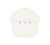 BlesConi Veilleuse en silicone à intensité variable en forme de champignon rechargeable USB-C avec minuterie pour chambre d'enfant