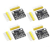 BlesConi VL6180X Lot de 4 capteurs de proximité et de lumière ambiante, module télémètre de haute précision, communication I2C, entrée 3-5 V, idéal pour les projets de robotique