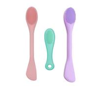 BleshiFashi Lot de 3 brosses de nettoyage du visage en silicone de qualité supérieure, applicateur de masque et brosse de soins de la peau pour le nettoyage des pores, nettoyage manuel du visage pour