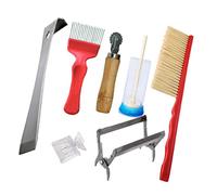 Blesiya 7PCS/Set Fourchette à désoperculer Outil de cage de capture de reine