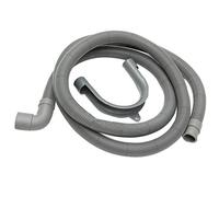 Blesiya Tuyau D'évacuation De Machine à Laver, Tuyau D'évacuation Avec Support, Support D'eau Résistant, Flexible - 2,5 m