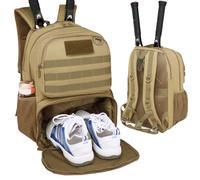 BlesMaller Sac à Dos de Tennis avec Compartiment à Chaussures et Protection de la Raquette Tactique Sac de Tennis pour Femmes/Hommes