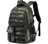 BlesMaller Sac à dos d'écolier pour garçons, adolescents, filles, enfants, pour l'école primaire, le collège, les voyages, avec compartiment pour ordinateur portable, camouflage, Mittelgroße