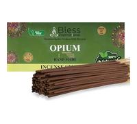 Bless Lot de 100 bâtonnets d'encens 100% naturels à la Main sans Produits Chimiques biologiques pour Purification Relaxation, positivité, Yoga, méditation et Parfum Bois 150 g