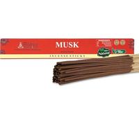 Bless-Musk Bâtons d'encens, 100 % naturel, trempés à la main, produits chimiques organiques, sans charbon, nettoyage, relaxation, positivité, yoga-méditation, meilleur parfum de bois, 25 bâtonnets (40